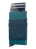 Flexwallet pasjeshouder van aluminium - Turquoise