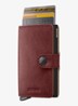 Miniwallet+ pasjeshouder van leer - Bruin
