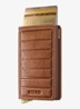 Slimwallet+ pasjeshouder van leer - Cognac