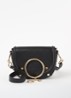 Mara crossbodytas van leer - Zwart