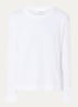 Essential longsleeve met ronde hals - Wit