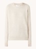 Lulu fijngebreide pullover in wolblend - Beige