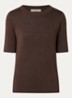 Lura trui  met lurex - Bruin