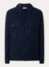 Nealy overshirt van wol - Donkerblauw