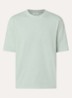 T-shirt met stretch - Lindegroen