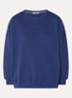 Chebbi sweater in linnenblend - Kobaltblauw