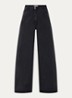 Dalt high waist wide leg jeans - Antraciet