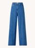 Dalt high waist wide leg jeans - Indigo