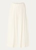Isla Minima culottes van crêpe  - Creme