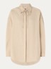 Liza blouse met streepprint - Beige