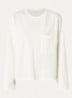 Severiano long sleeve met borstzak - Wit