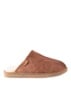 Hugo pantoffel van schapenleer - Cognac