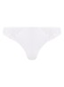 Andora string met borduring - Wit