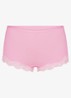 Fits Everybody shorty met details van kant - Roze