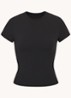 Fits Everybody T-shirt met ronde hals - Zwart