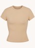 Fits Everybody T-shirt met ronde hals - Beige