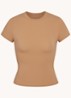 Fits Everybody T-shirt met ronde hals - Lichtbruin