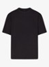 Jersey Lounge T-shirt met ronde hals - Zwart