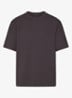 Jersey Lounge T-shirt met ronde hals - Antraciet