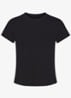 Relaxed Tees T-shirt met ronde hals - Zwart