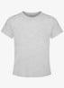 Relaxed Tees T-shirt met ronde hals - Lichtgrijs
