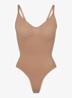 Seamless Sculpt low back corrigerende body - Beige
