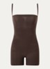 Seamless Sculpt strapless corrigerende body - Chocoladebruin