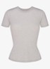Sheer Modal T-shirt in kasjmierblend - Heather Grey