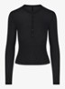 Sheer Modal top in kasjmierblend - Onyx