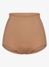 Skims Body mid waisted slip met padding  - Beige