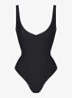 Skims Body plunge stringbody - Zwart