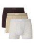 Skims Cotton 3" boxershorts in 3-pack - Bordeauxrood