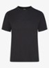 Skims Cotton T-shirt met ronde hals - Zwart