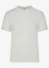 Skims Cotton T-shirt met ronde hals - Grijsmele