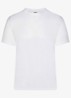 Skims Cotton T-shirt met ronde hals - Wit