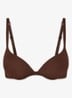 Skims Ultimate plunge push up bh - Chocoladebruin