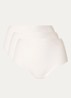 Go Daily high waisted slip in 3-pack - Wit