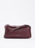 Joep crossbodytas van leer - Bordeauxrood