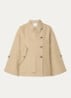 Agatha jack met klepzak - Beige