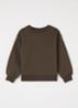 Elis sweater met print - Bruin