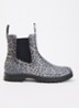 Jodiesw chelsea boot met logo - Antraciet