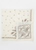 Marilysw sjaal met paisley dessin 55 x 55 cm - Creme
