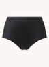 Invisible high waisted naadloze corrigerende slip - Zwart