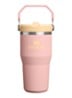 De IceFlow™ Flip Straw 2.0 waterfles 0,41 liter - Zalmroze