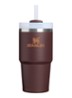 De Quencher H2.O FlowState™ thermosfles 0,59 liter - Donkerbruin
