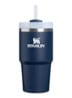 De Quencher H2.O FlowState™ thermosfles 0,59 liter - Donkerblauw