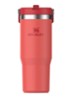 Ice Flow Flip Straw waterfles 89 cl  - Koraal