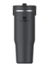 Ice Flow Flip Straw waterfles 89 cl  - Zwart