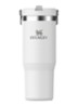 Ice Flow Flip Straw waterfles 89 cl - Gebroken wit