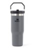PMI The IceFlow™ Flip Straw Tumbler thermosfles 0,89 liter - Antraciet
